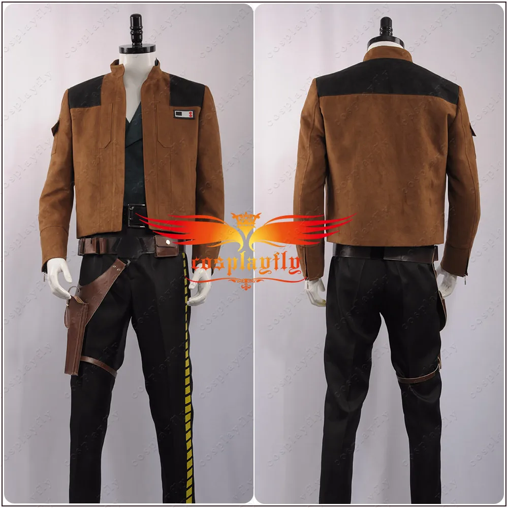 

Movie Solo: A Story Cosplay Costume Men Han Solo Cosplay Costume Outfits for Men Halloween Adult TOP+PANTS+SHIRT+BELTS Carnival