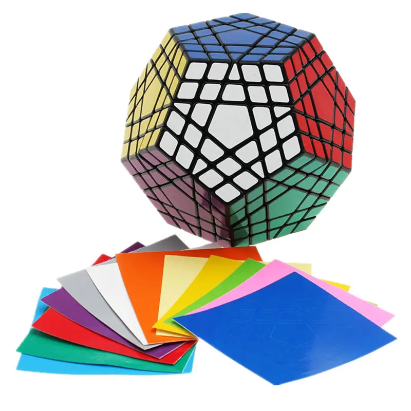 Shengshou Wumofang 5x5x5 магический куб Megaminx Gigaminx 5x5 профессиональный куб додекаэдра Твист Головоломка Обучающие Развивающие игрушки