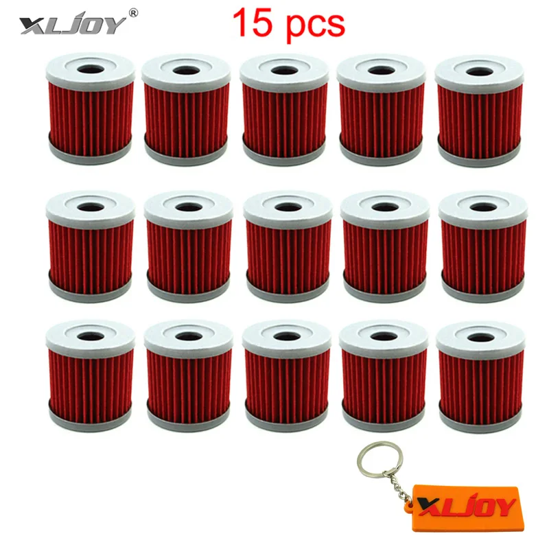 Масляный фильтр 15x для SUZUKI DRZ400 400E 400S 400SM LTZ 400 LTR 450 KAWASAKI KLX400SR ARCTIC CAT DVX400 ATV мотоцикл|oil