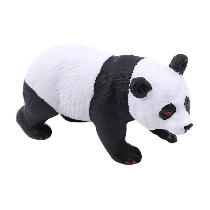 

Cartoon Hot sale Simulation of a variety of animal models toys mammals Cute panda model static ornaments kids gift