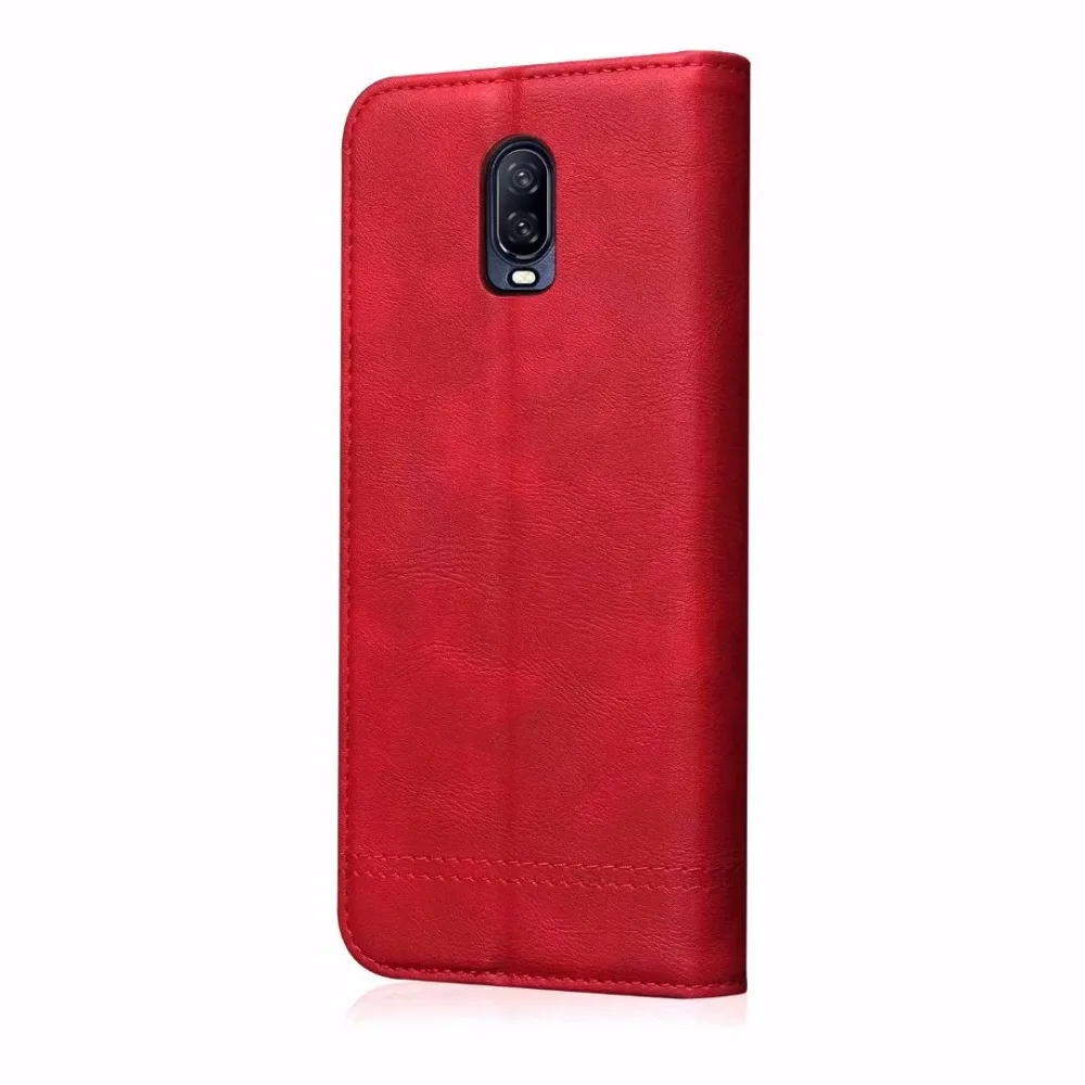 Роскошный кожаный чехол-книжка с уникальным магнитным дизайном для OnePlus 7 6 T/6/One Plus 7T Pro, защитный чехол-кошелек s, задняя крышка
