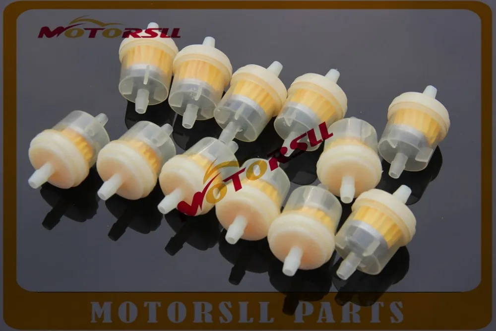 Масляный фильтр для мотоцикла скутера 12 шт./лот|pocket bike filter|motorbike fuel filterfuel scooter |