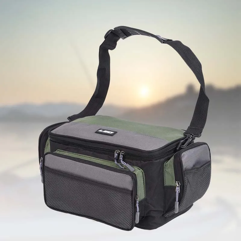 600D Fishing Reel Lure Carrier Storage Tackle Bag Multifunctional LO27993 | Спорт и развлечения