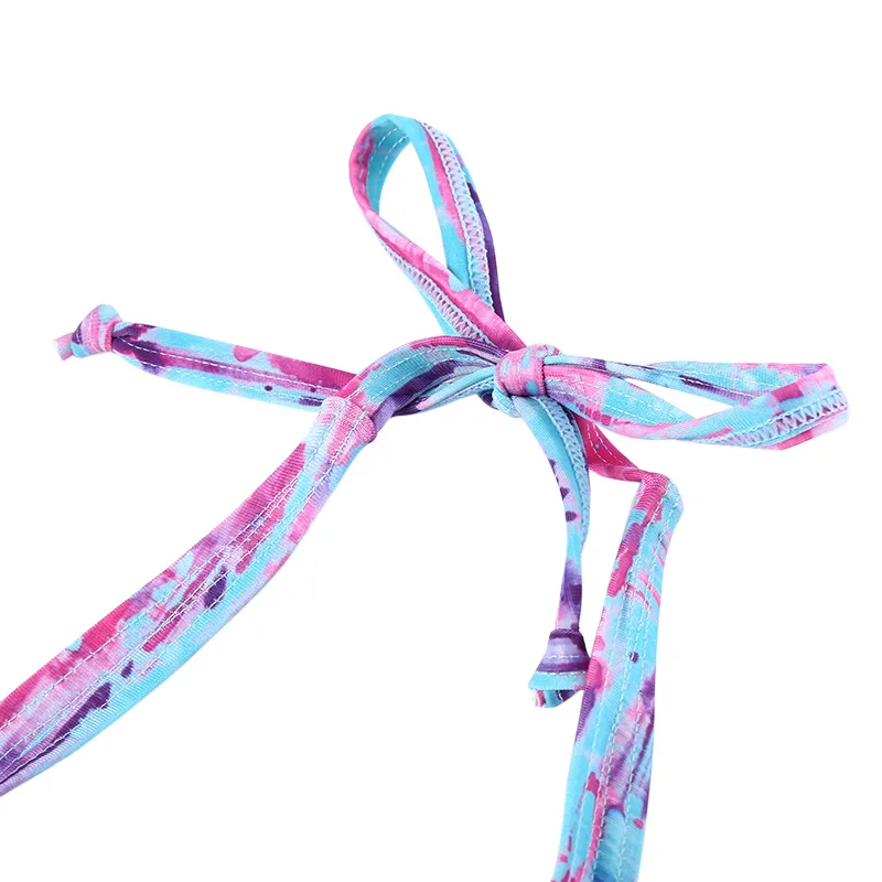 2017 комплект бикини из двух предметов для маленьких девочек танкини купальный