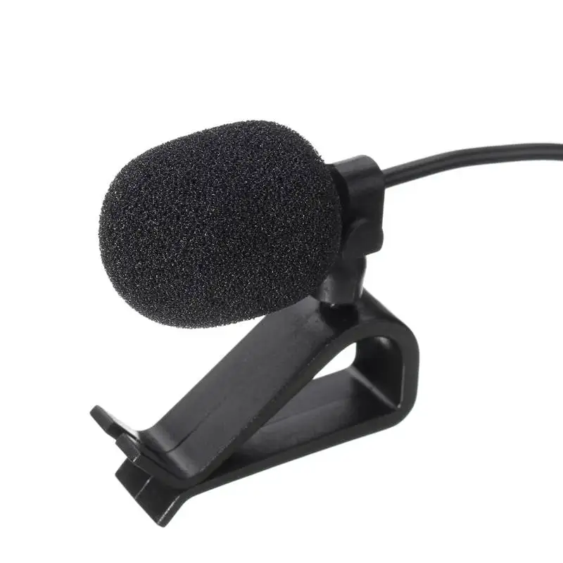 3,5 мм клип на микрофон автомобильное радио стерео bluetooth с поддержкой аудио внешний микрофон для автомобиля gps dvd-плеер Радио Аудио