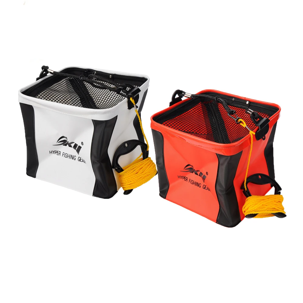 Фирменная Новинка Рыбалка Сумка Высокое качество Прочный Площади Пластик Холст