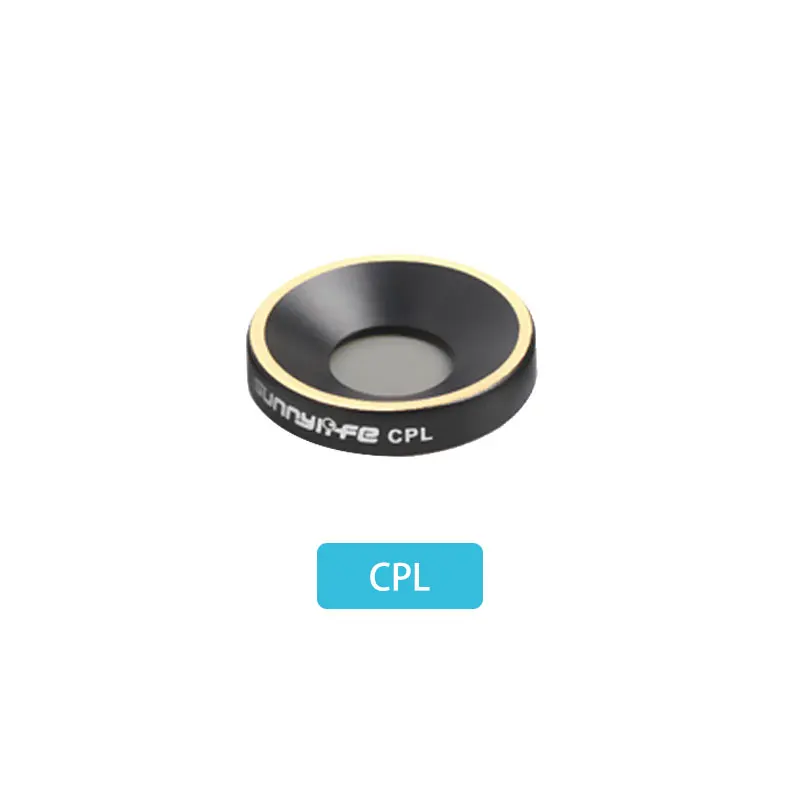 Синий Фильтр для объектива камеры Parrot Anafi MCUV CPL ND4 ND8 ND16 ND32 для дрона Parrot Anafi аксессуары - Цвет: Синий