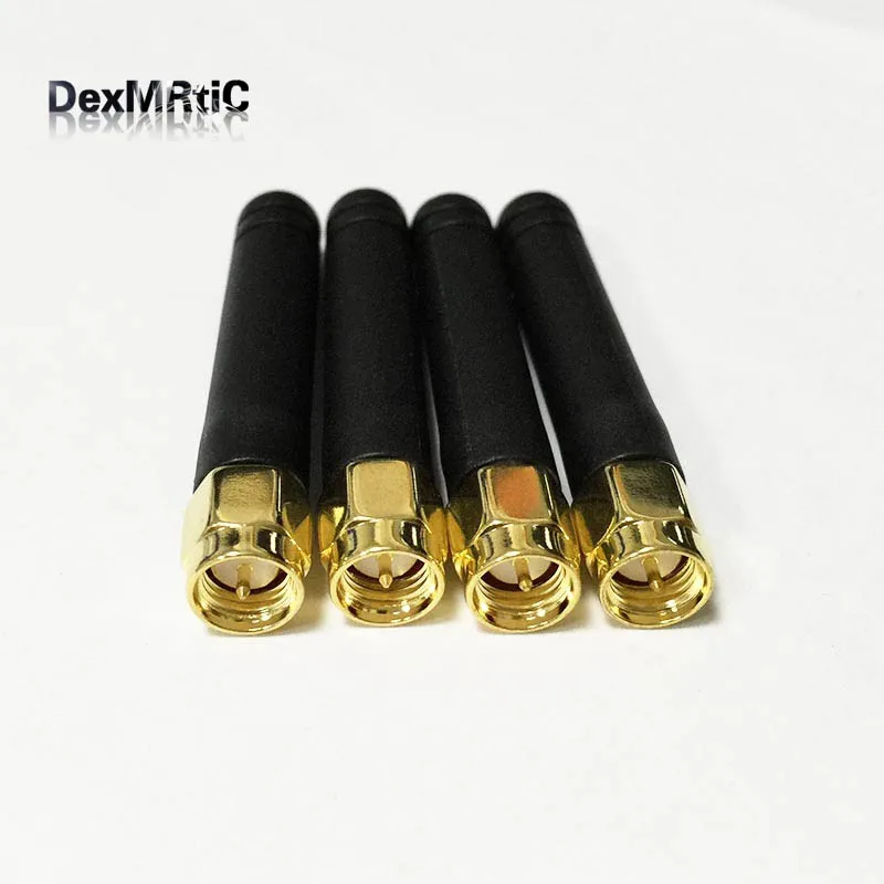 1 шт GSM 868 Mhz/900 Mhz/915 MHz Антенна 2dbi SMA разъем 5 см длинный RC прием передачи антенна
