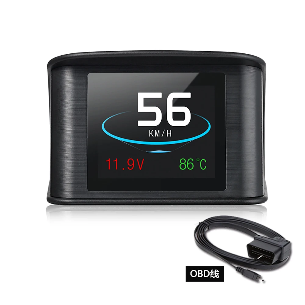 Автомобильный дисплей на лобовое стекло Sikeo ODB HUD 2 5 дюйма цифровой интерфейс OBD II