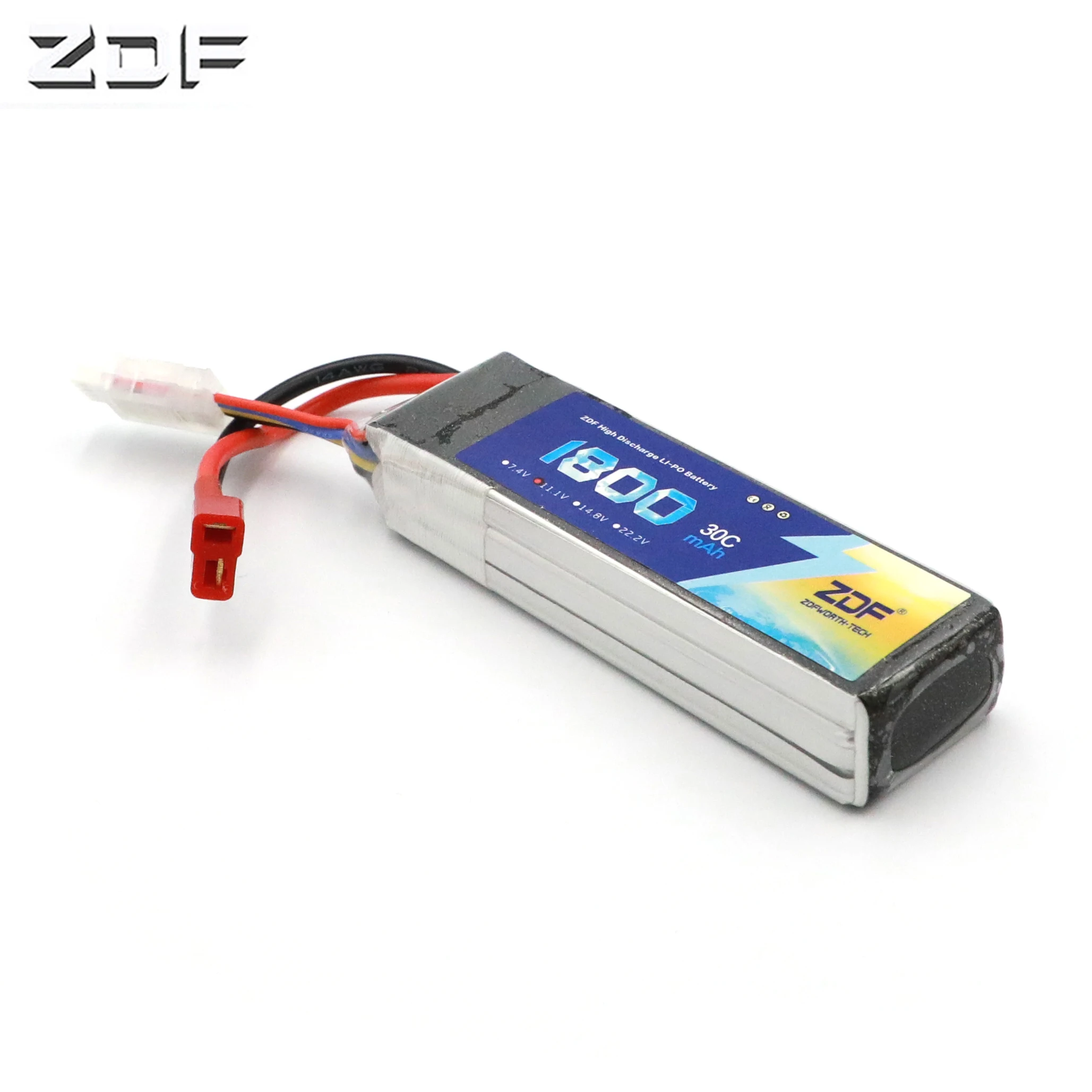 ZDF Power LiPo Battery 11.1V 1800mAh 30C 60C 3S Lipo XT60 Plug For RC Quadcopter Drone Helicopter Car Airplane | Игрушки и хобби