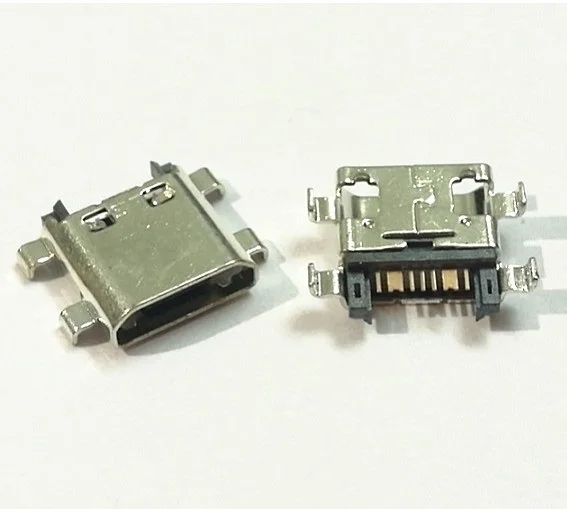 500 шт./лот micro usb зарядка мини-коннектор штекер док-станции гнездовой порт для Samsung