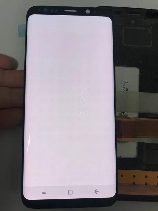 ЖК-дисплей для Samsung Galaxy S8 G950 G950f с рамкой, сенсорный экран, дигитайзер, супер AMOLED
