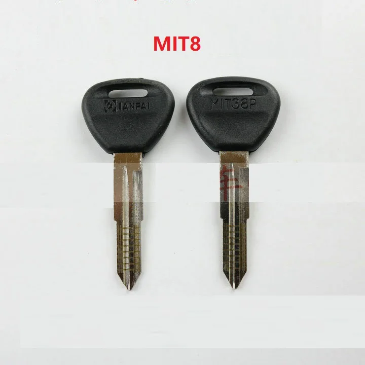 

10pcs Original Engraved Line Key for 2 in 1 LiShi MIT8 scale shearing teeth blank car key locksmith tools supplies