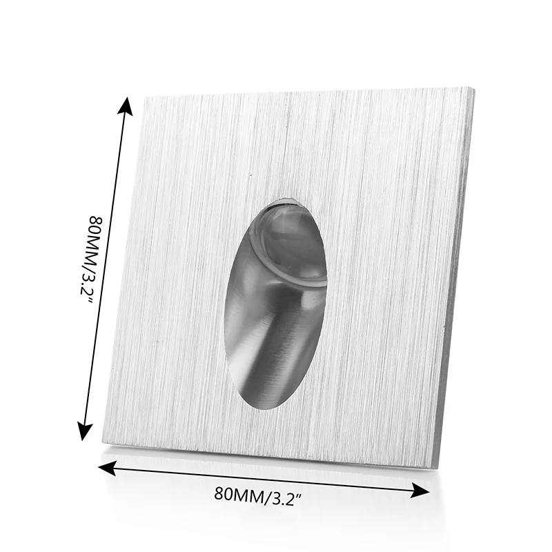 Lemonbest современная светодиодная настенная лампа 1 Вт Алюминий тела встраиваемый