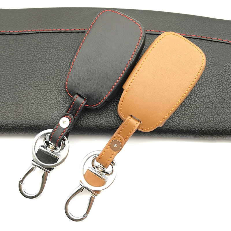 Кожаный чехол для автомобильного ключа с верхним слоем 100% дюйма держатель Chevrolet
