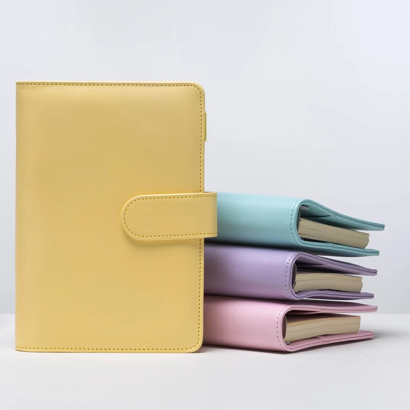 

Блокнот для творчества, небольшой, свежий и плотный блокнот, кожаный, с отрывными страницами, деловая тетрадь для упражнений