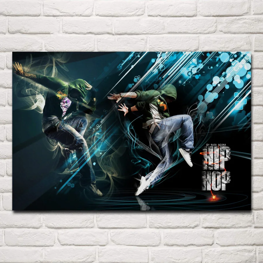 Крутой танец r hip hop mus power of dance RW031 гостиная домашний Настенный декор деревянная