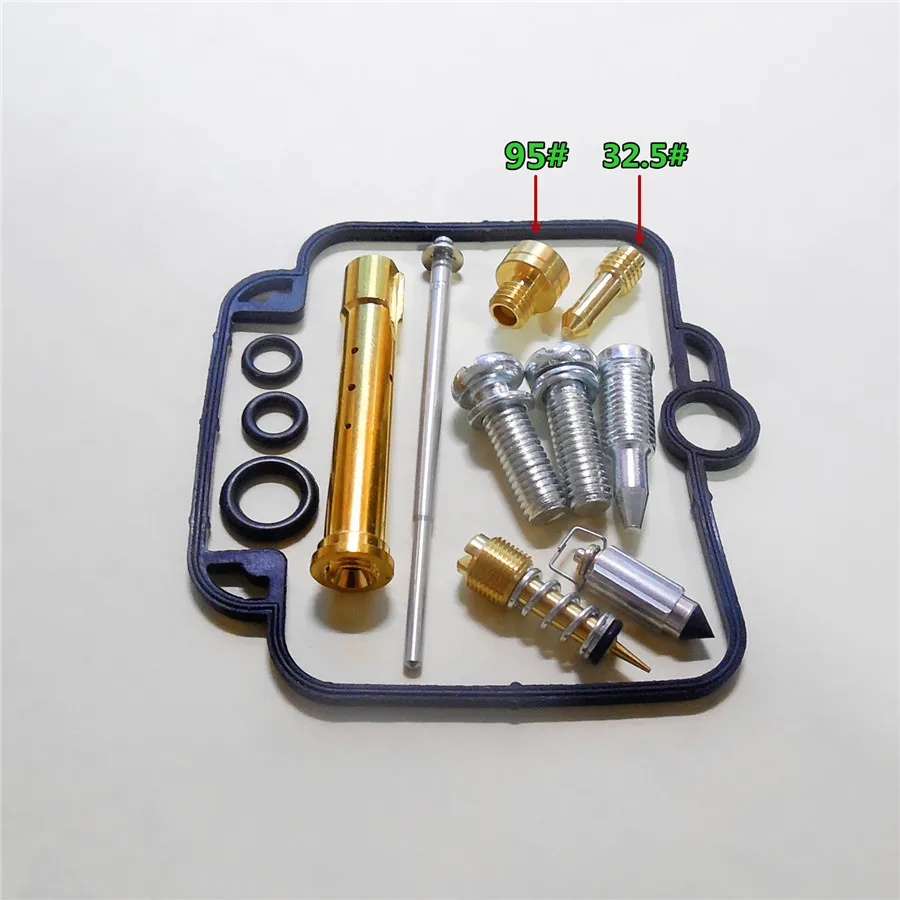 Комплект Для Ремонта Карбюратора конфигурация струйной иглы(J. N.) и струи иглы(N. J.) Для Bandit 400(GSF400) GK75A для Mikuni карбюратор
