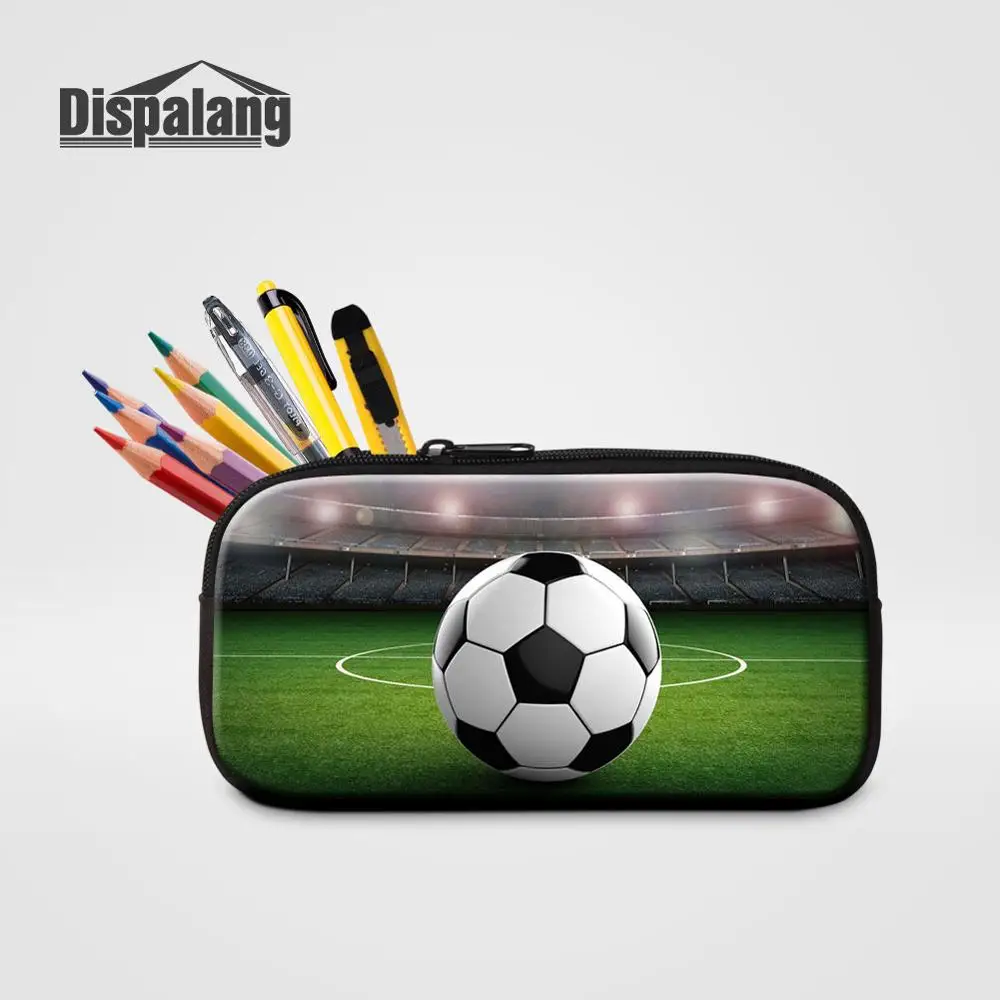 Pencil Case27 Dispalang маленькая дорожная косметичка для макияжа, чехол для футбола, пенал для карандашей с рисунком для ученики начальной школы, креативная коробка для ручек - Цвет: Pencil Case27
