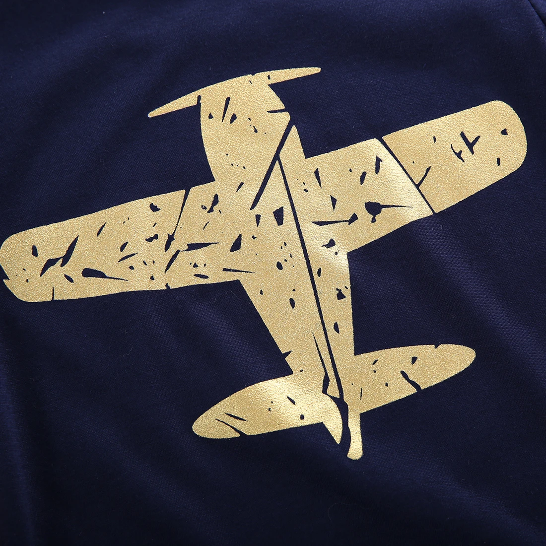 Новая летняя темно синяя Детская футболка с короткими рукавами для маленьких