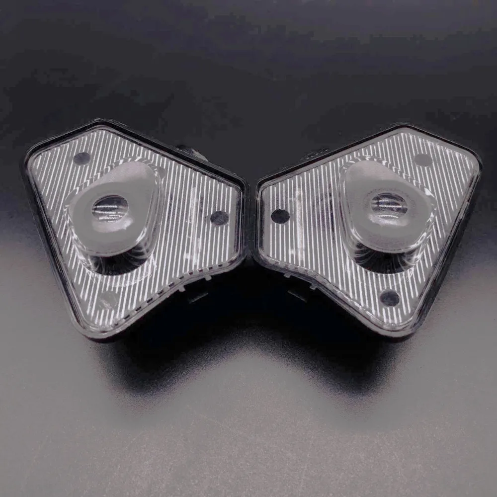 Комплект светодиодных проекторов на двери автомобиля с лазерными тенями логотипа для Benz, горячая новинка, бесплатная доставка.