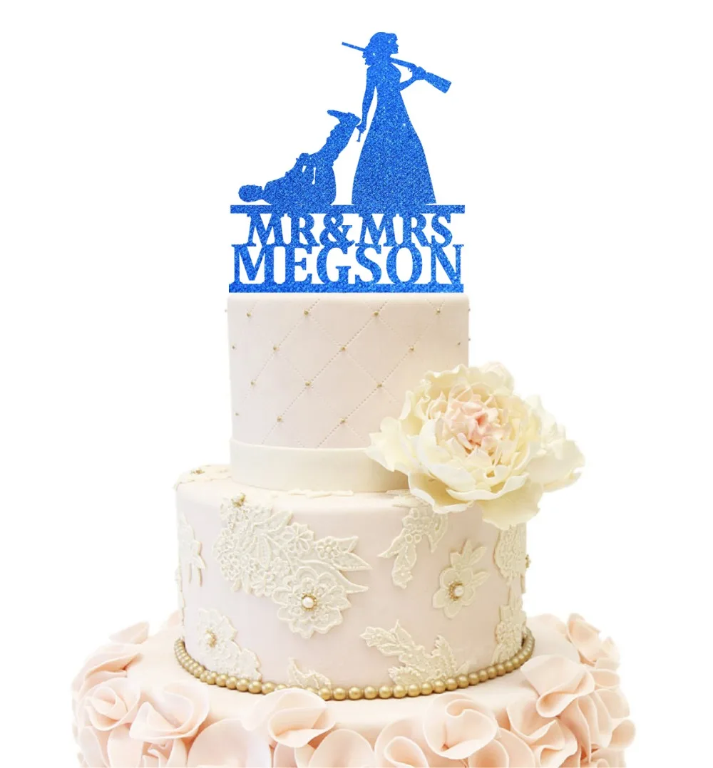 Hunt Is Over Свадебный Топпер для торта смешные свадебные украшения невесты и