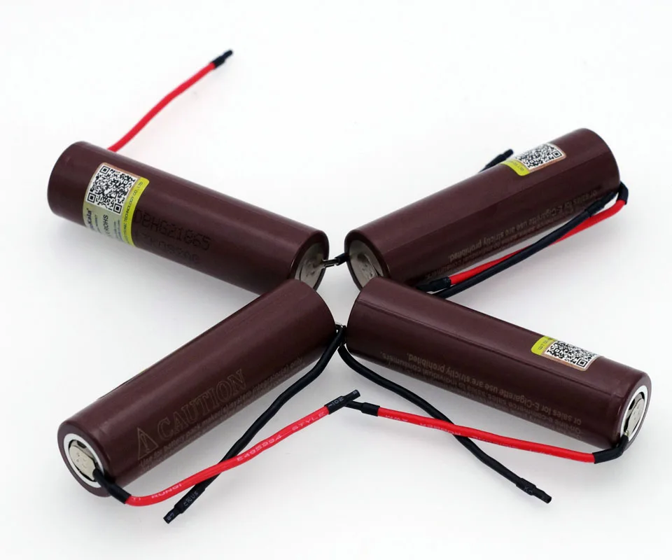 1-10 шт Liitokala для HG2 18650 3000mAh перезаряжаемый аккумулятор для электронных сигарет высокоразрядный, 30A высокий ток+ DIY Linie