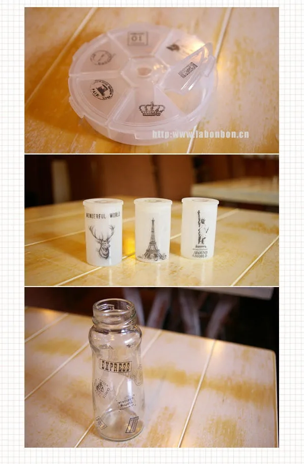 Бесплатная доставка! 1 партия = 20 комплектов (120 шт.)! Прозрачные декоративные