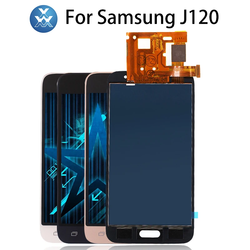 Отрегулировать ЖК дисплей для samsung Galaxy J120 J1 2016 Экран дисплея сенсорный экран SM