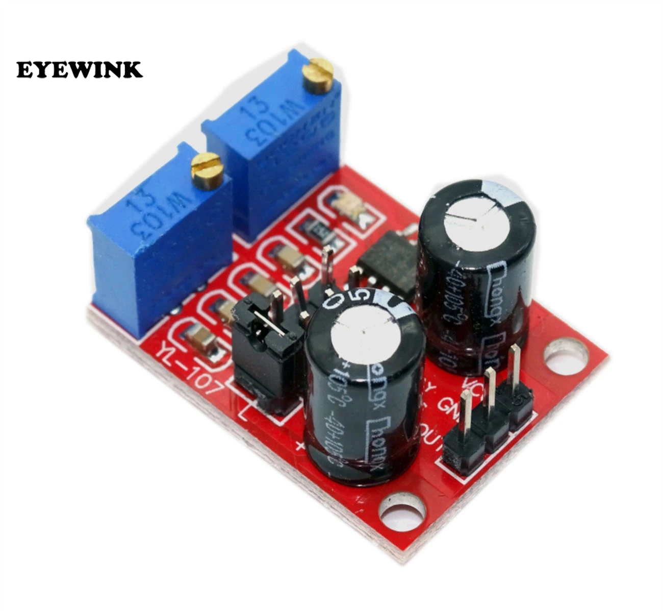 100pcs/lot NE555 Pulse Frequency Duty Cycle Adjustable Module Square Wave Signal Generator | Электронные компоненты и