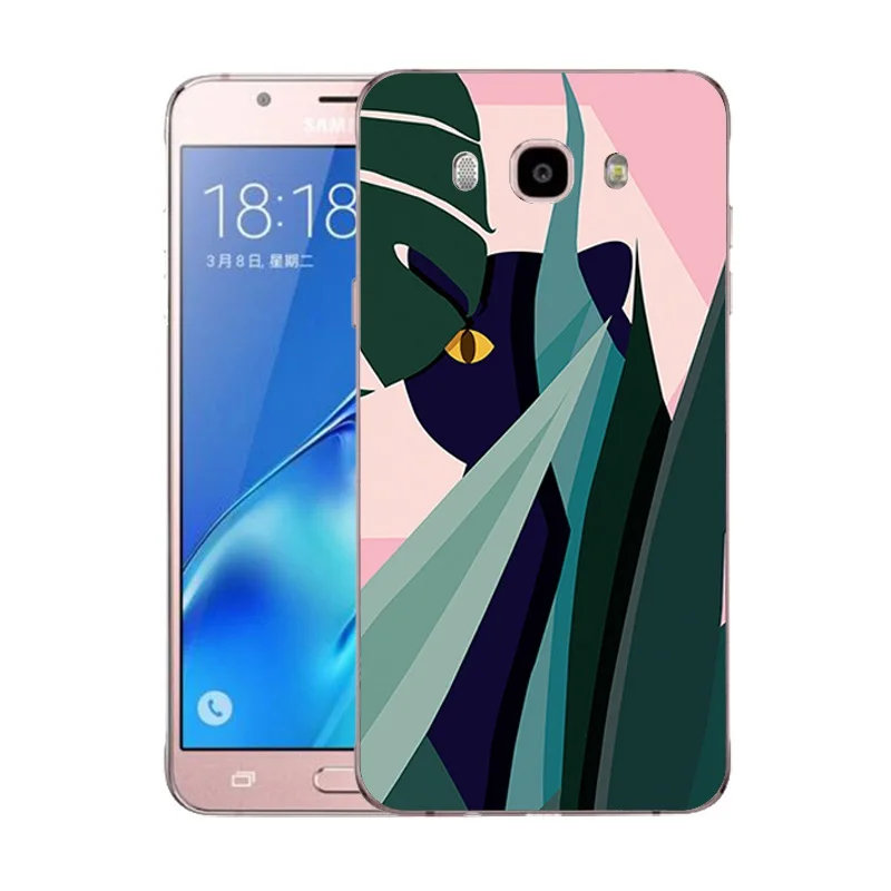 Qmswei Мягкий ТПУ Прозрачный чехол для телефона Samsung Galaxy A3 A5 2017 2016 prime J1 J2 J5 J3 J7 из с