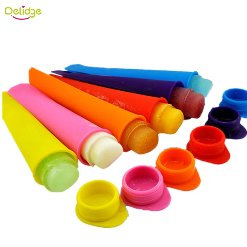 Delidge 1 шт. форма для фруктового льда силиконовая цветная сделай сам летняя