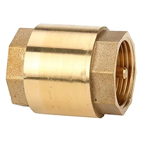 3 дюймовый латунный линейный контрольный клапан прямой сквозной тип