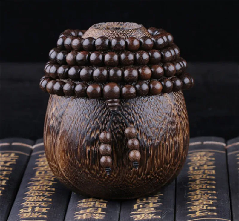 8 мм Круглый браслет из деревянных бусин с натуральным агилавудом Подарок на