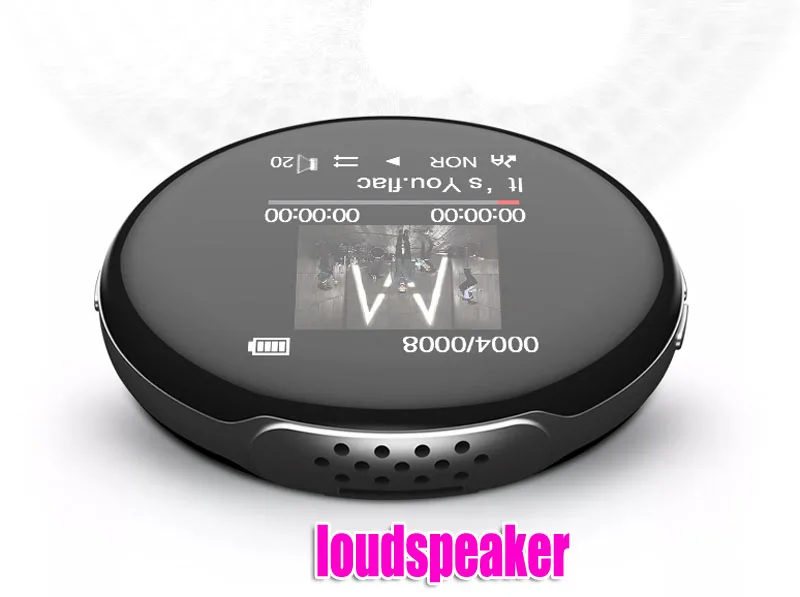 RUIZU M1 Спортивный Bluetooth MP3 плеер 8 ГБ/16 ГБ с поддержкой экрана FM запись электронная