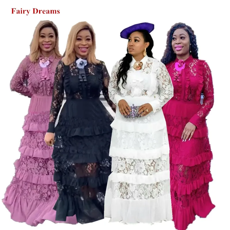 Женское длинное платье рубашка в африканском стиле одежда длинная Дашики для