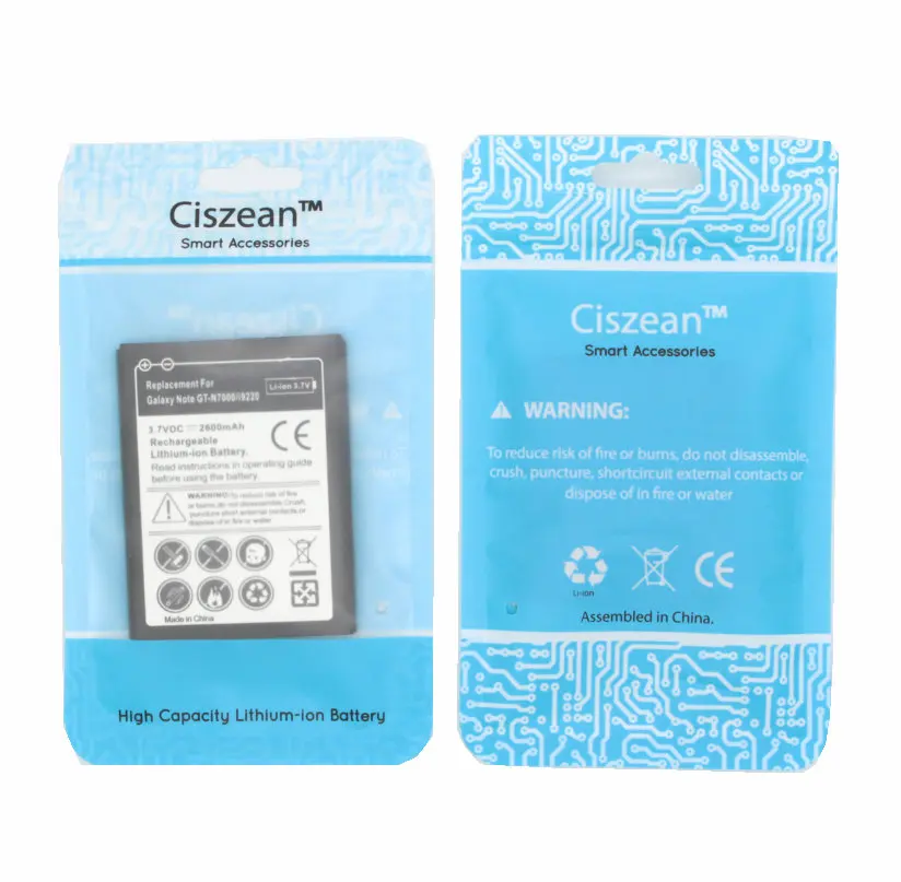 2x2600 mAh EB615268VU Замена литий ионная батарея + универсальное зарядное устройство для