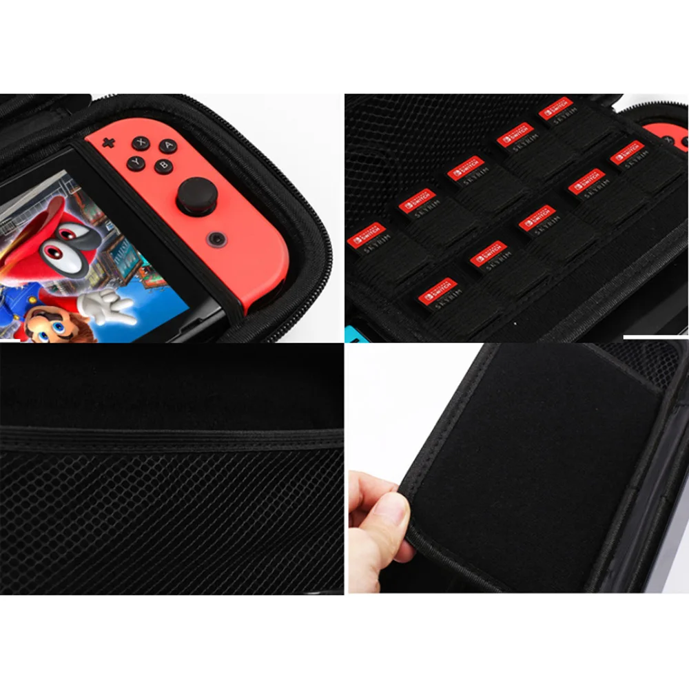Сумка для переноски для NS nindos Switch Pouch сумка для хранения Чехол для переключателя NAND цветная EVA сумка для NS консоль защитная сумка