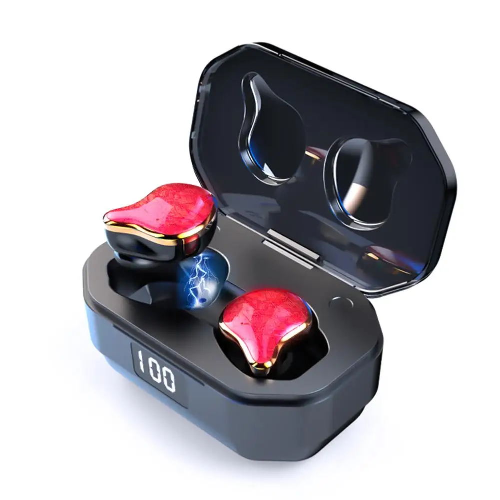 TWS наушники 6D Surround G01 с поддержкой Bluetooth 5 0 и зарядным отсеком на 700 мА · ч|Наушники