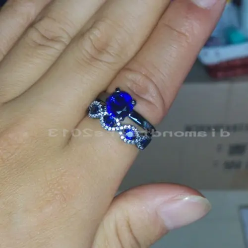 6 мм камень бесплатная доставка SZ5 11 классический 10kt черный золотой Заполненный GF