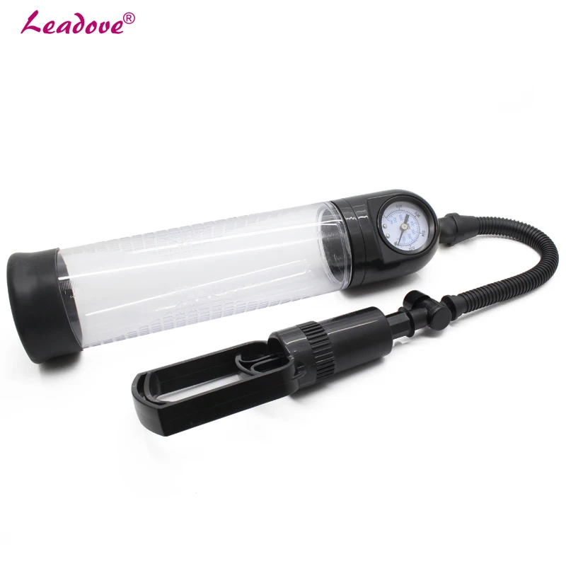 Насос для пениса с часами увеличения Мужской вакуумный насос удлинитель