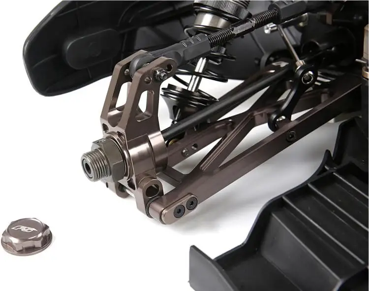 CNC сплав задняя подвеска рычаг Набор для ROFUN F5 MCD rr5 1/5 rc автомобиль на дороге