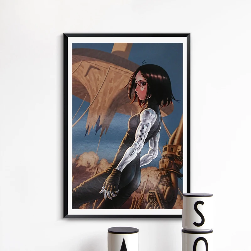 Alita Battle Angel аниме постер живопись на холсте печать Декор для дома современный