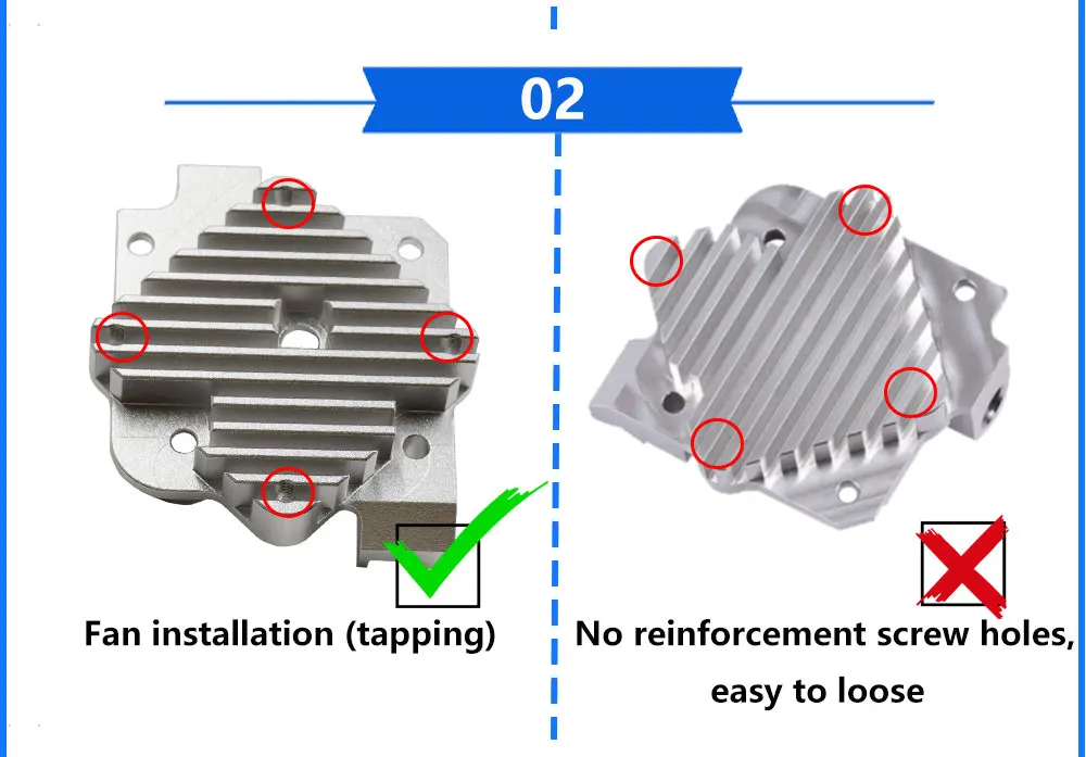 1 шт. Titan Aero и V6 Aero Heatsink 1,75 мм или 3,0 мм обновление Titan экструдер V6 Hotend T для Prusa i3 детали 3d принтера
