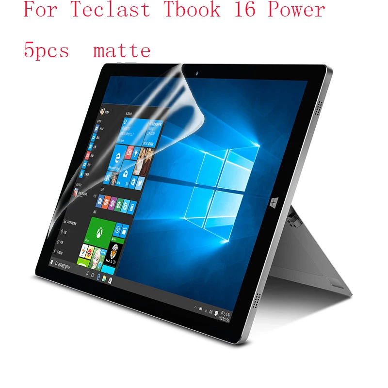 Антибликовое HD ясно Анти Shatter Экран протектор Плёнки для Teclast tbook 16 Мощность Защитный 5 шт. в 1 упаковка