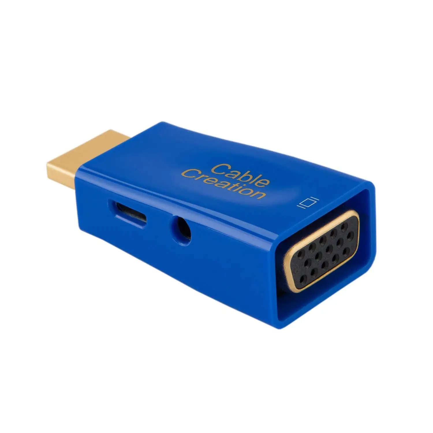 Адаптер jorinдо HDMI на VGA позолоченный адаптер HDTV с аудиоконвертером штырь гнездо