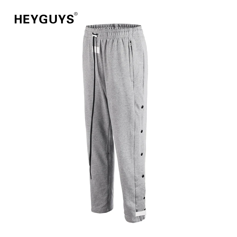 HEYGUYS моды туман долго Штаны Для мужчин Повседневное пот Jogger Брюки Модные