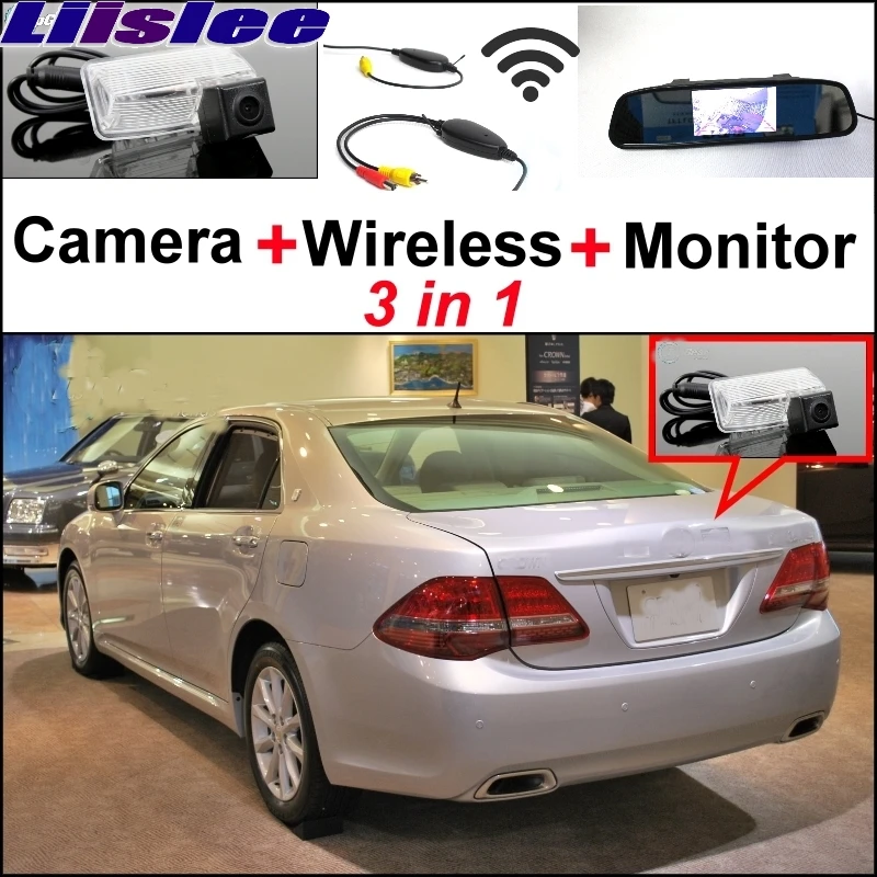 Liislee специальная камера + беспроводной приемник зеркало монитор резервная
