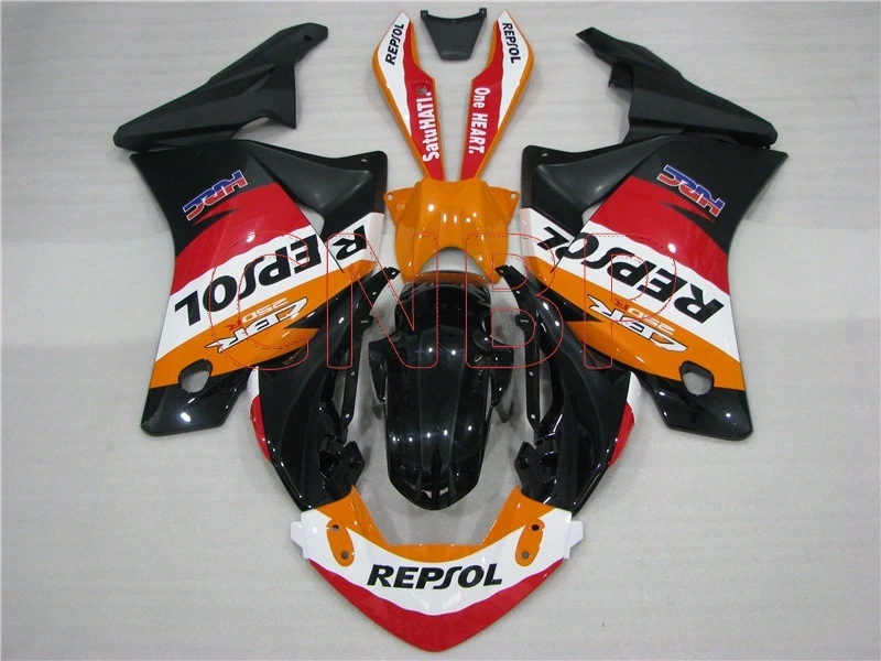 Обтекатели CBR 250 RR 2011 2014 repsol кузов 11 12 13 14 без краски|Полные комплекты обтекателей| |