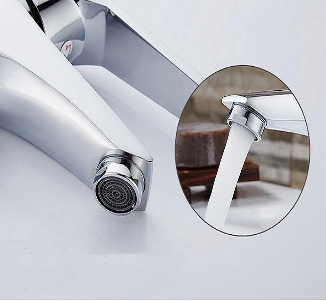 Хромированный смеситель для раковины в ванной комнате 6 комплектов туалете с